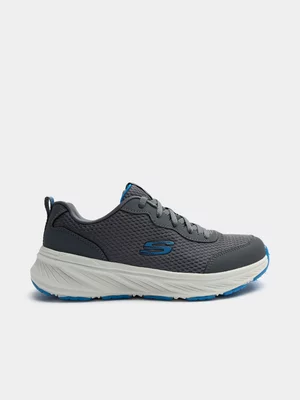 Junior Skechers Edgeride Grey/Blue Sneaker