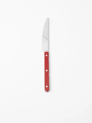 Bistro Single Knife Red