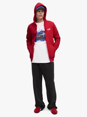 Puma Men's BMW M Motorsport Graphic Mono White T-shirt