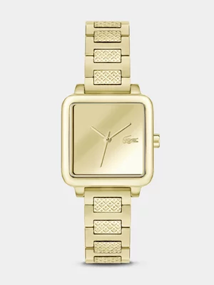 Lacoste.12.12 Leap Gold Plated Bracelet Watch