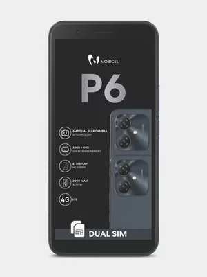 Mobicel P6 LTE Dual Sim - Cell C  (Network Locked)