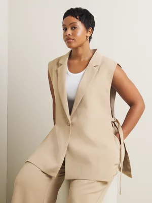 Women's Iconography Longline Waistcoat