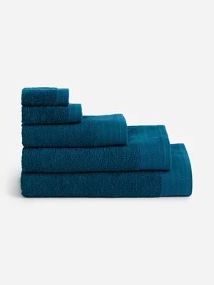 Jet Home Teal Face Cloth