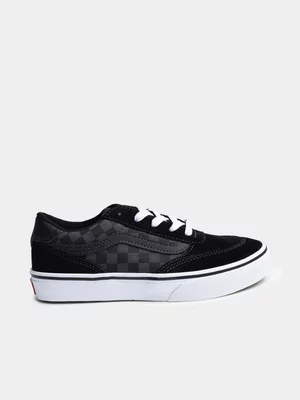 Junior Vans Brooklyn LS Check Black/White Sneaker