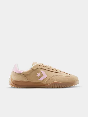 Converse Women's Star Trainer Suede Dune Sneaker