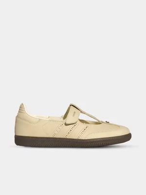 adidas Originals Women's Samba Jane Crystal Sand/Cream Sneaker