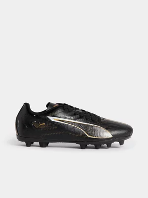 Mens Puma Invade Black/Gold Boots