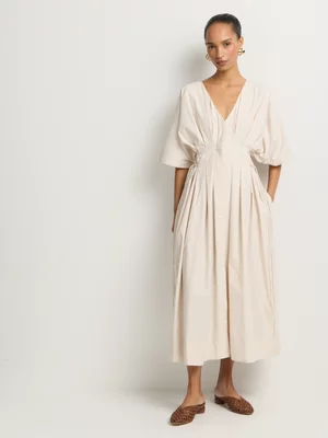 Fit & Flare Batwing Dress