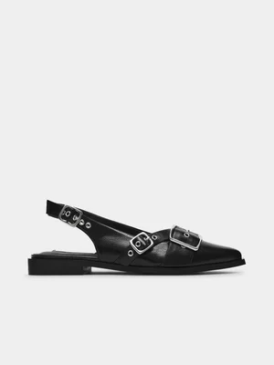 Women's Steve Madden Black GREZLY Flats