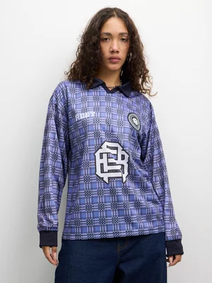 Redbat Athletics Women's Navy/Purple Football Top