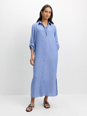 Jet Women's Stripe Shirt Dress