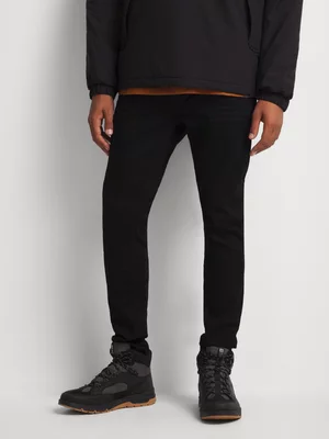 Relay Jeans Men's Sustainable Skinny Leg Black Denim