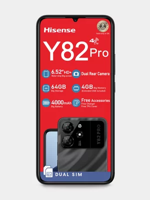 Hisense Y82 Pro Dual Sim - Vodacom (Network Locked) 