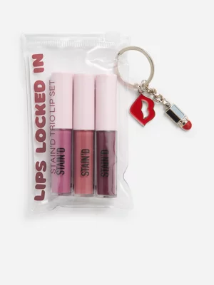 The FIX Stain'd Trio Lip Set Berry