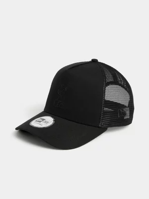 New Era Liverpool Tonal Black Trucker Cap