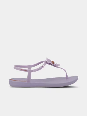 Kids Ipanema Lilac Class Flora Sandals