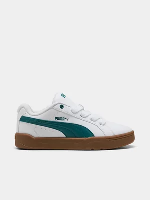 Mens Puma Park Lifestyle Easy White/Gum Sneaker