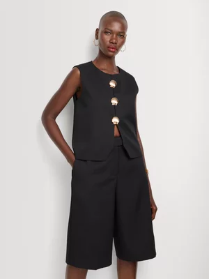 Luella Shell Button Top