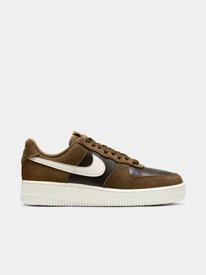 Nike Women's Air Force 1 Mosswood Brown/Sail Sneaker
