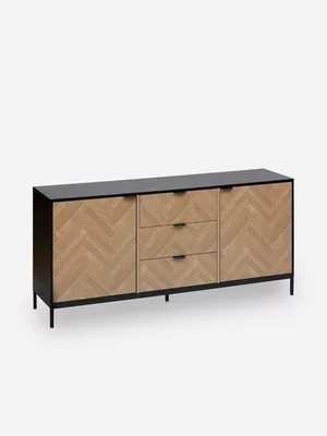 Self Assembly Five5 Chevron Sideboard