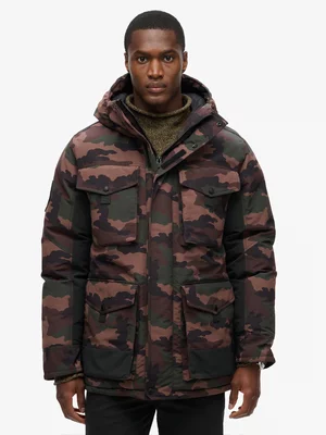 Men's Superdry Green Everest Tactical Parka Jacket