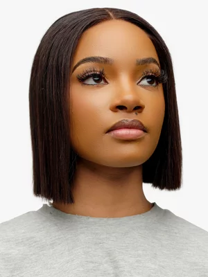 Ladina Hair Brazilian 8” Straight Bob Double Drawn Lace Wig