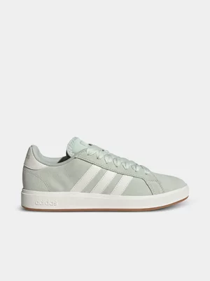 Women's adidas Grand Court Base 00's Green/White Sneaker