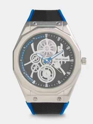 Relay Jeans Men's Blue Watch 