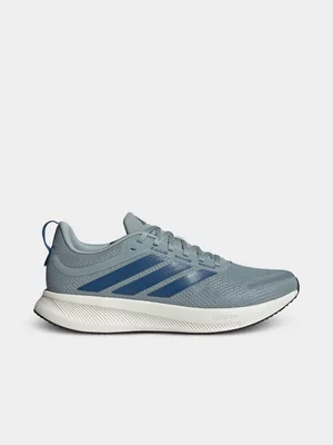 adidas Mens Runblaze Sage/Blue Running Shoes 