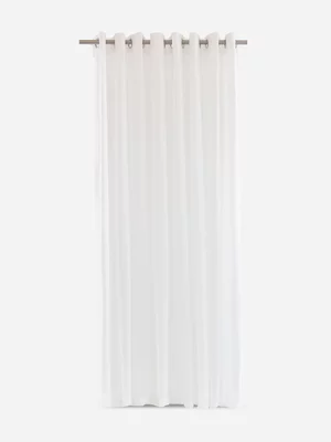 Volpes Gabriel White Taped Unlined Curtain