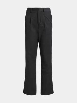 Jet Boys Grey Slimfit School Trousers