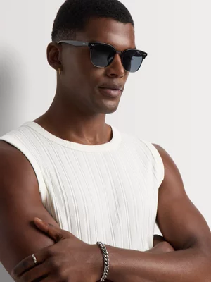 Relay Jeans Men's Combo Wayfarer Black Sunglasses