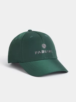 Fabiani Men's Green Sport Luxe Peak Cap