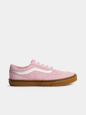 Vans Junior Grade-School Brooklyn Pink/Gum Sneakers