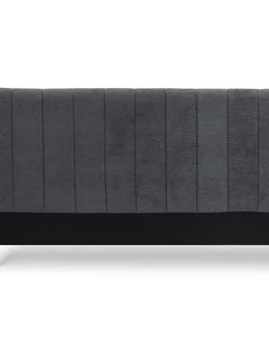 Olivia Headboard Boston Charcoal Grey