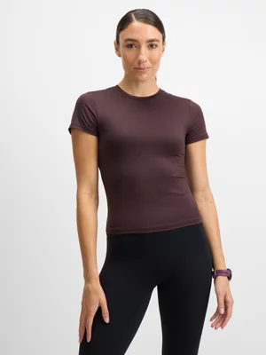 TS Womens Astra Studio Chocolate Fitted Tee