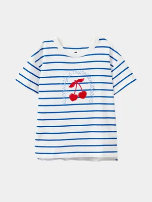 Cotton On Kids Multi Girl Poppy Short Sleeve Graphic Print T-shirt