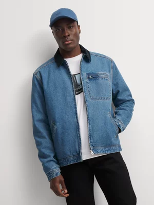 Relay Jeans Men's Wash Chore Denim Jacket