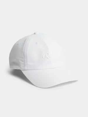 Redbat Unisex White Dad Cap