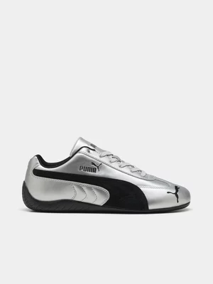 Puma Women's Speedcat Metallic Silve/Black Sneaker