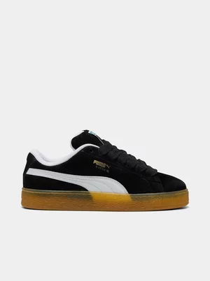 Puma Men's Suede XL Dark Rise Black/White Sneaker