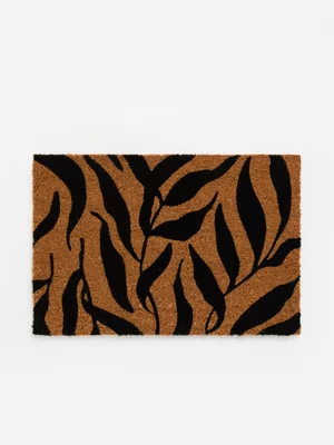 Jet Home Coir Printed Leaf Doormat 40x60cm