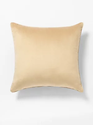 Homely Velvet Scatter Cushion Chanpagne Gold 60x60