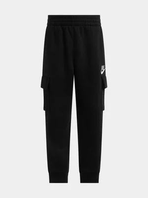 Nike Unisex Kids Black Cargo Pant