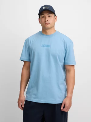 Mens APX Relaxed Blue Tee