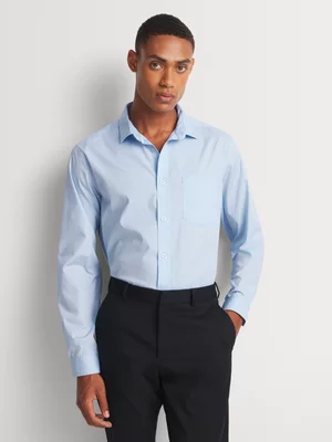 Markham Men's Regular Fit Sky Blue Shirt