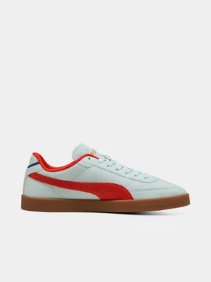 Puma Mens Club II Era Retro Run Blue/Red Sneakers