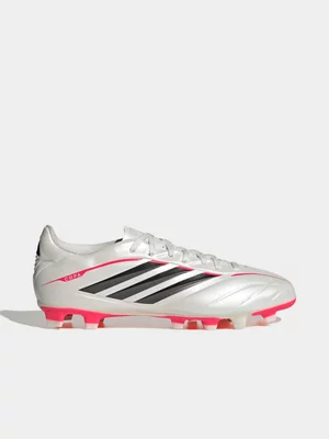 adidas Mens Copa Pure IV Club Silver/Black/Red Boots