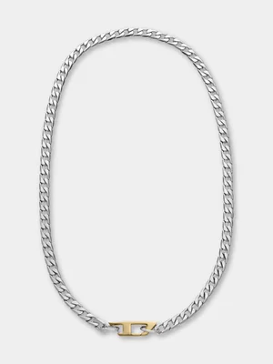 Diesel Stainless Steel Chain Necklace