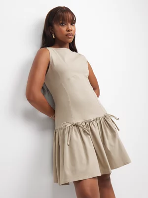 The FIX Women's Stone Bow Mini Dress